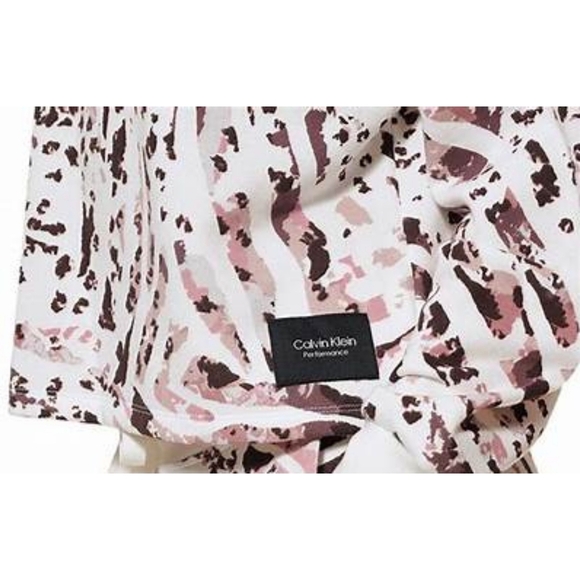 calvin klein performance Womens printed Crop Pullover Top, Size XS - Picture 3 of 5